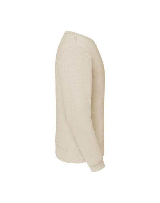 Fruit Of The Loom FOTL Mens Classic Set-In Sweat - Natural