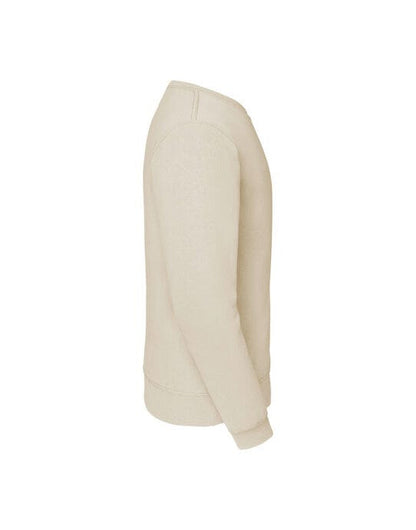 Fruit Of The Loom FOTL Mens Classic Set-In Sweat - Natural