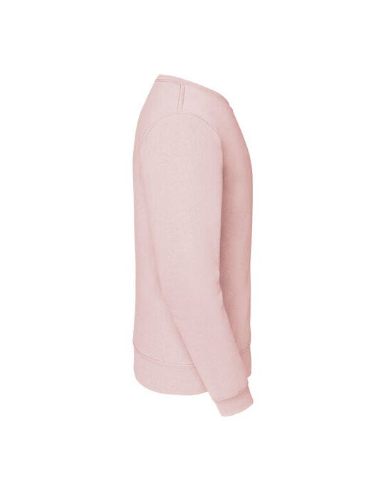 Fruit Of The Loom FOTL Mens Classic Set-In Sweat - Powder Rose