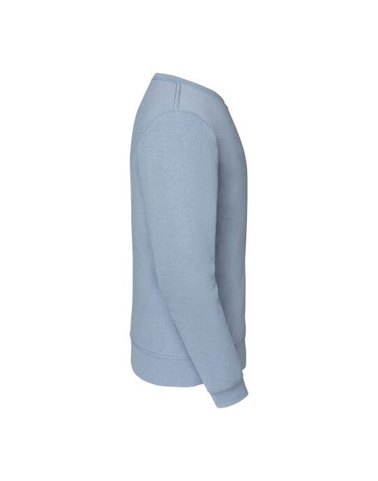 Fruit Of The Loom FOTL Mens Classic Set-In Sweat - Mineral Blue