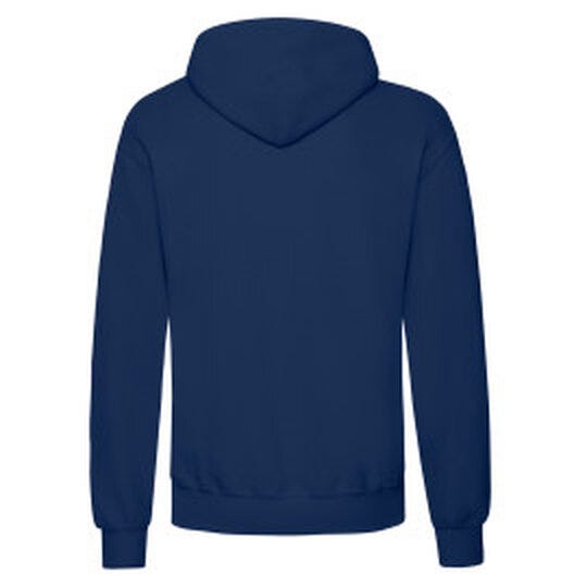 Fruit Of The Loom FOTL Mens Classic Hooded Sweat - Navy Blue