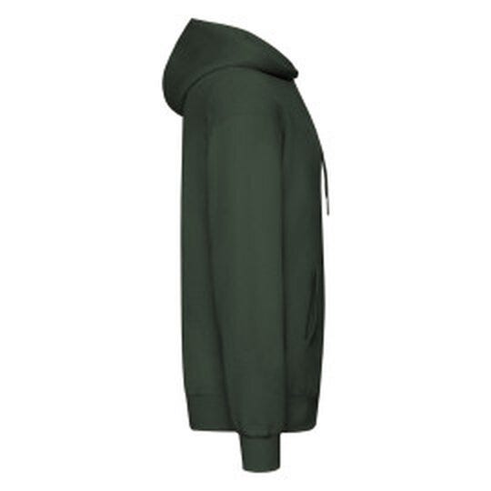 Fruit Of The Loom FOTL Mens Classic Hooded Sweat - Bottle Green