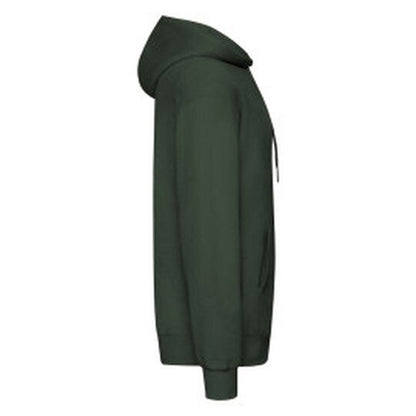 Fruit Of The Loom FOTL Mens Classic Hooded Sweat - Bottle Green
