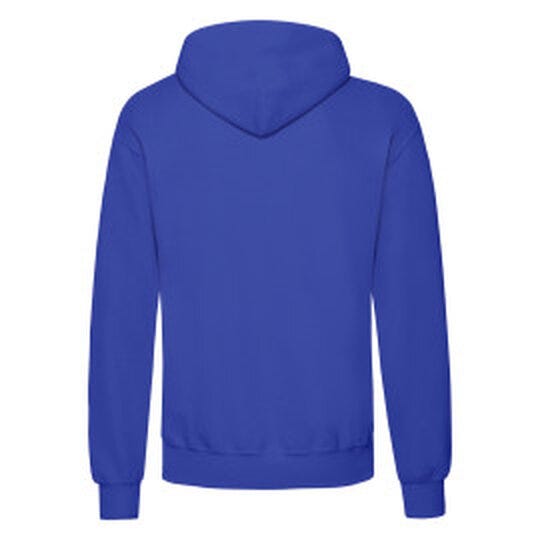 Fruit Of The Loom FOTL Mens Classic Hooded Sweat - Royal