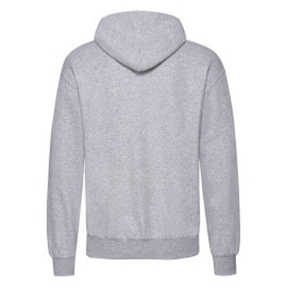 Fruit Of The Loom FOTL Mens Classic Hooded Sweat - Heather Grey