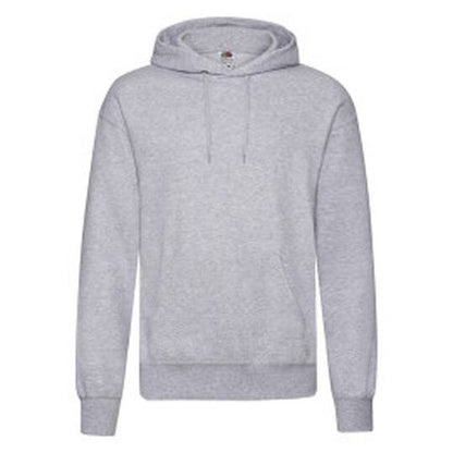 Fruit Of The Loom FOTL Mens Classic Hooded Sweat - Heather Grey