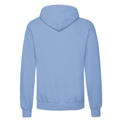 Fruit Of The Loom FOTL Mens Classic Hooded Sweat - Sky Blue
