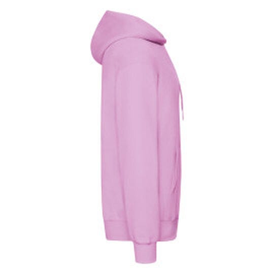 Fruit Of The Loom FOTL Mens Classic Hooded Sweat - Light Pink