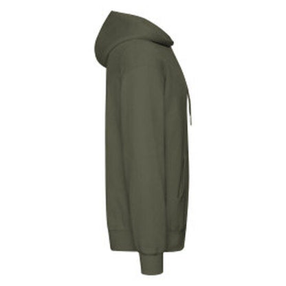 Fruit Of The Loom FOTL Mens Classic Hooded Sweat - Classic Olive