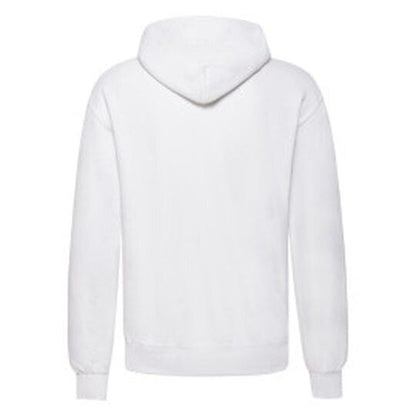Fruit Of The Loom FOTL Mens Classic Hooded Sweat - White