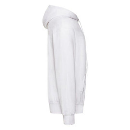 Fruit Of The Loom FOTL Mens Classic Hooded Sweat - White