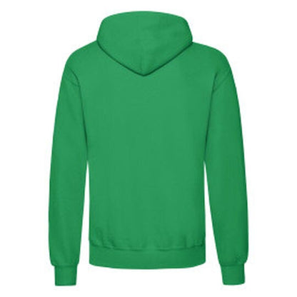 Fruit Of The Loom FOTL Mens Classic Hooded Sweat - Kelly Green