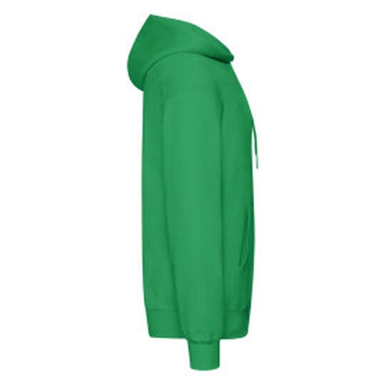 Fruit Of The Loom FOTL Mens Classic Hooded Sweat - Kelly Green