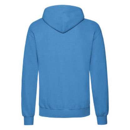 Fruit Of The Loom FOTL Mens Classic Hooded Sweat - Azure Blue