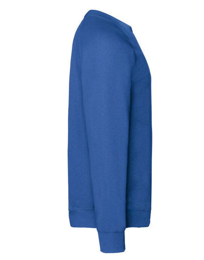 Fruit Of The Loom FOTL Mens Classic Raglan Sweat - Royal