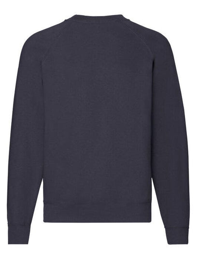 Fruit Of The Loom FOTL Mens Classic Raglan Sweat - Deep Navy