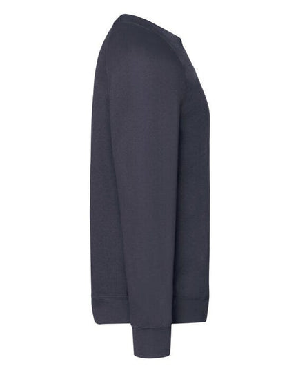 Fruit Of The Loom FOTL Mens Classic Raglan Sweat - Deep Navy