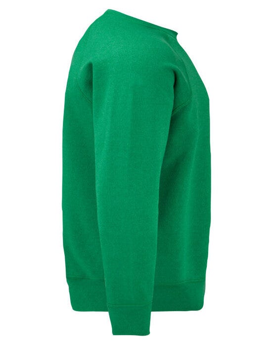 Fruit Of The Loom FOTL Mens Classic Raglan Sweat - Retro Heather Green