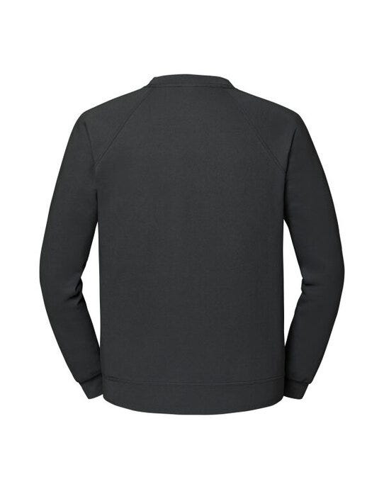 Fruit Of The Loom FOTL Mens Classic Raglan Sweat - Light Graphite