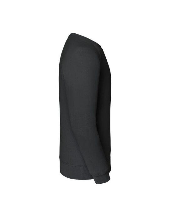 Fruit Of The Loom FOTL Mens Classic Raglan Sweat - Light Graphite