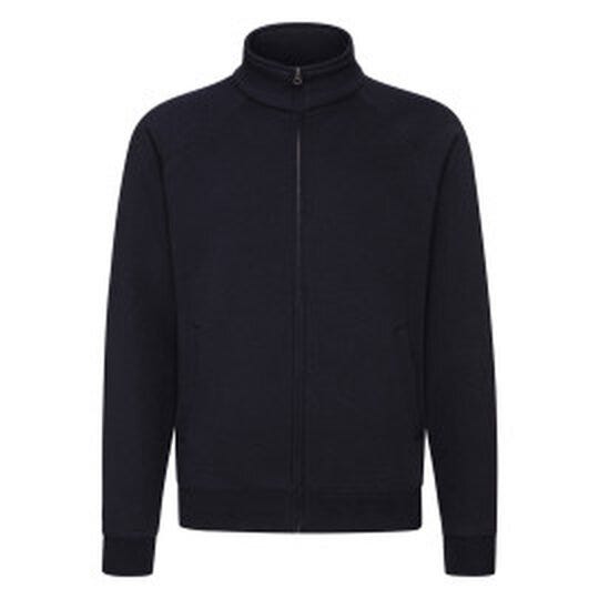 Fruit Of The Loom FOTL Mens Premium Sweat Jacket - Deep Navy
