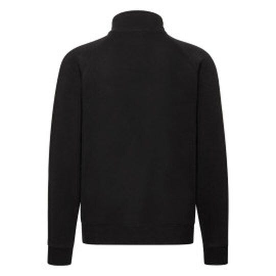 Fruit Of The Loom FOTL Mens Premium Sweat Jacket - Black