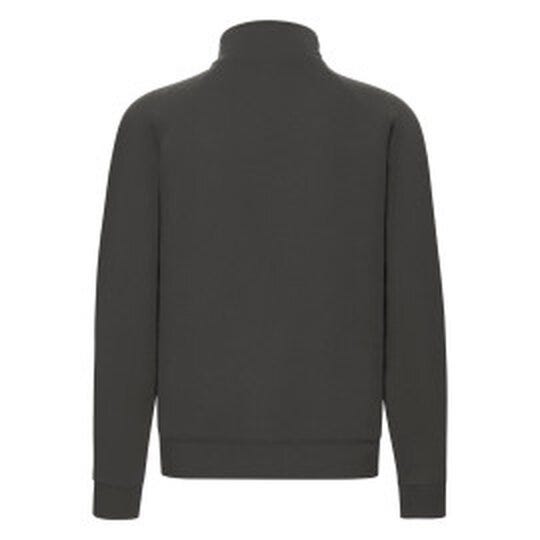 Fruit Of The Loom FOTL Mens Premium Sweat Jacket - Light Graphite