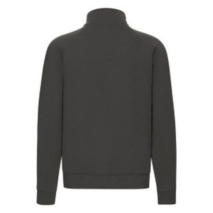 Fruit Of The Loom FOTL Mens Premium Sweat Jacket - Light Graphite
