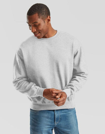 Fruit Of The Loom FOTL Supercotton Sweat - Athletic Heather