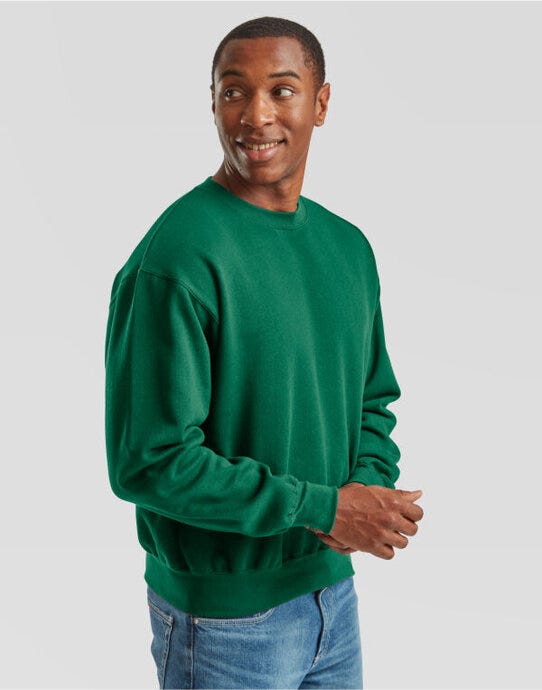 Fruit Of The Loom FOTL Supercotton Sweat - College Green