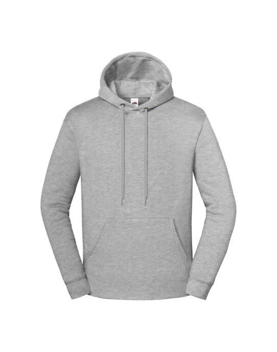 Fruit Of The Loom FOTL Iconic Premium Hooded Sweat - Athletic Heather