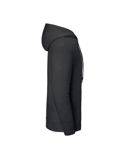 Fruit Of The Loom FOTL Iconic Premium Hooded Sweat - Light Graphite