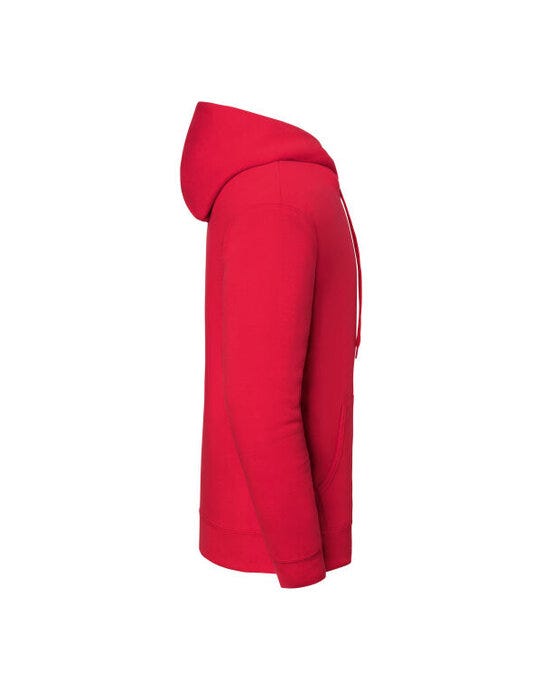 Fruit Of The Loom FOTL Iconic Premium Hooded Sweat - Red