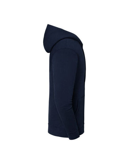 Fruit Of The Loom FOTL Iconic Premium Hooded Sweat Jacket - Deep Navy