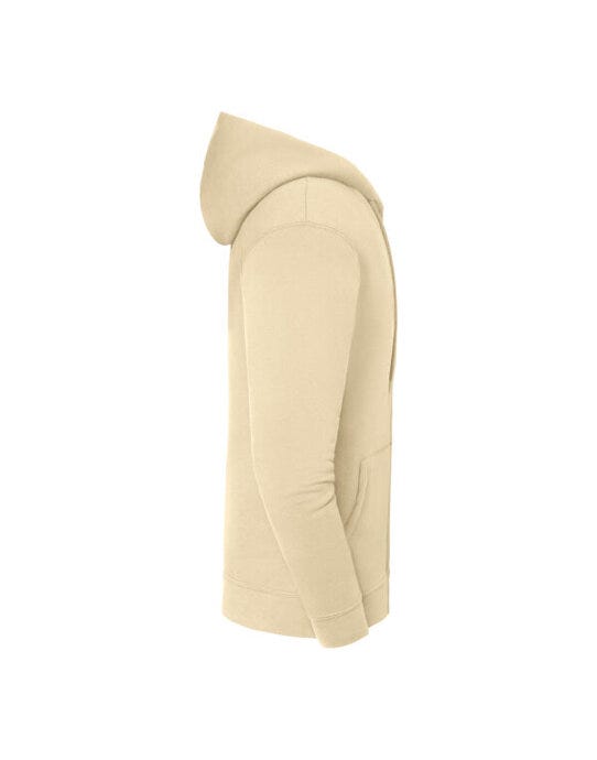 Fruit Of The Loom FOTL Iconic Premium Hooded Sweat Jacket - Desert Sand