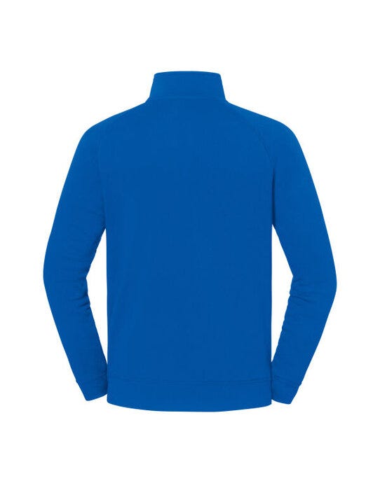 Fruit Of The Loom FOTL Iconic Premium Zip Neck Sweat - Royal