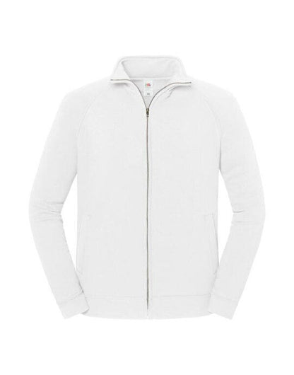 Fruit Of The Loom FOTL Iconic Premium Sweat Jacket - White
