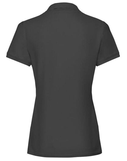 Fruit Of The Loom FOTL Ladies Premium Polo - Black