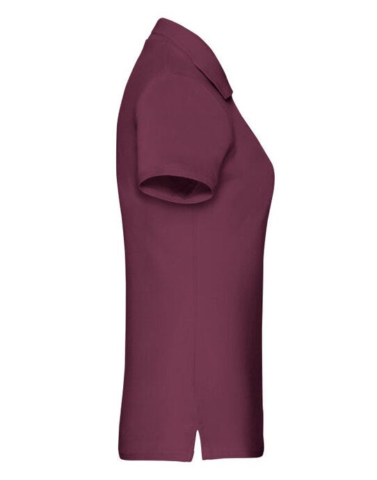 Fruit Of The Loom FOTL Ladies Premium Polo - Burgundy