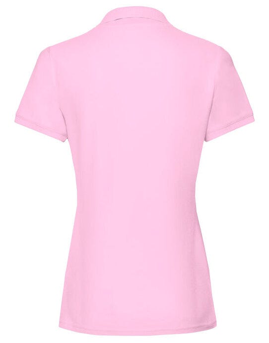 Fruit Of The Loom FOTL Ladies Premium Polo - Light Pink