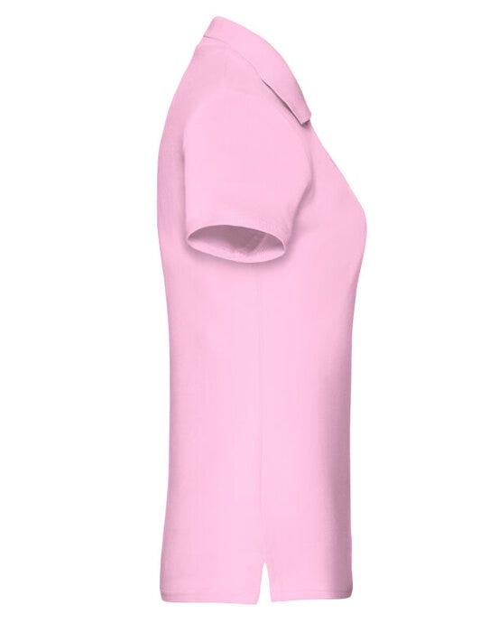 Fruit Of The Loom FOTL Ladies Premium Polo - Light Pink