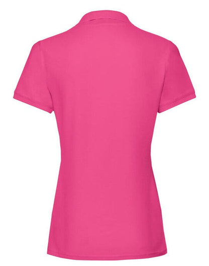 Fruit Of The Loom FOTL Ladies Premium Polo - Fuchsia