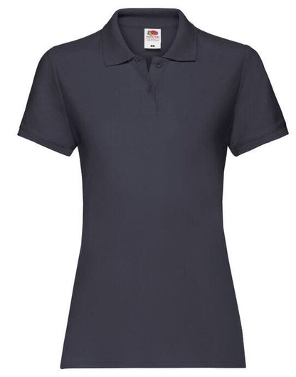 Fruit Of The Loom FOTL Ladies Premium Polo - Deep Navy