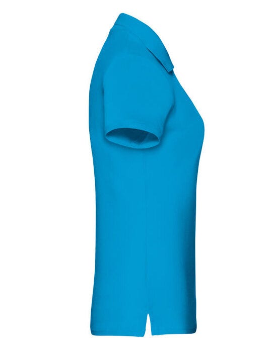 Fruit Of The Loom FOTL Ladies Premium Polo - Azure Blue