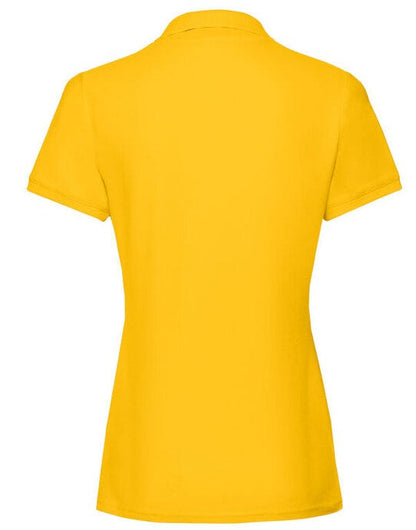Fruit Of The Loom FOTL Ladies Premium Polo - Sun