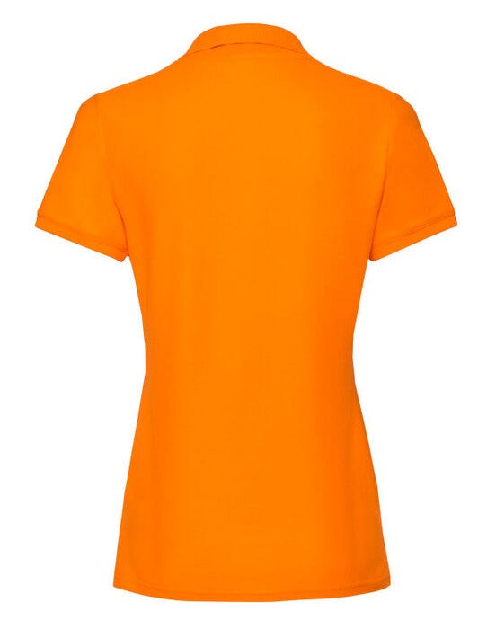 Fruit Of The Loom FOTL Ladies Premium Polo - Orange