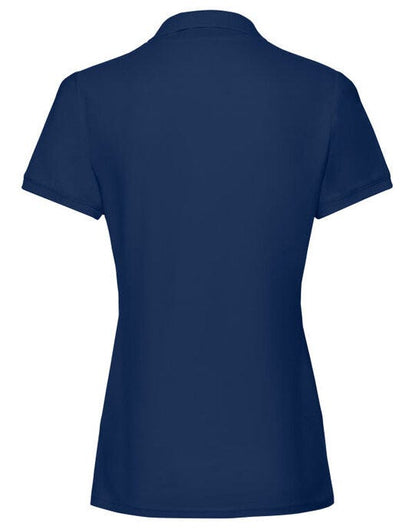 Fruit Of The Loom FOTL Ladies Premium Polo - Navy Blue