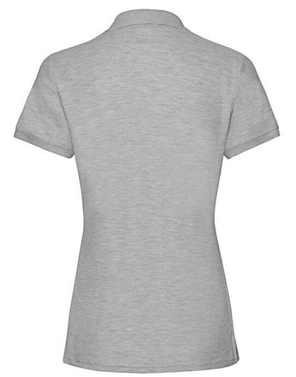 Fruit Of The Loom FOTL Ladies Premium Polo - Athletic Heather