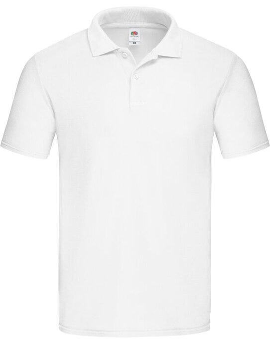 Fruit Of The Loom FOTL Original Polo - White