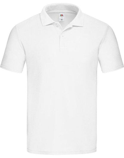 Fruit Of The Loom FOTL Original Polo - White